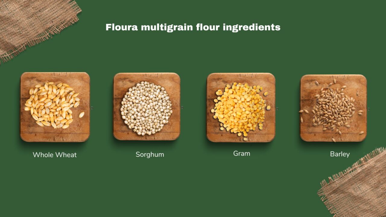 Is multigrain flour better than regular flour ? Floura Recipe Blog